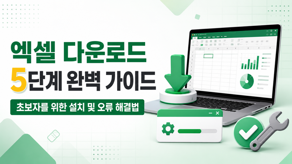 엑셀 다운로드 5단계 완벽 가이드 그림이미지